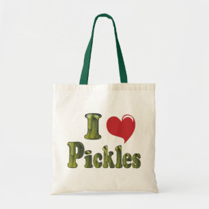 Tote Bag J'adore les cornichons