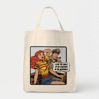 Tote Bag J'adore l'odeur d'absence d'enfants le matin !
