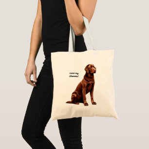 Tote Bag J'adore mon Chessie !