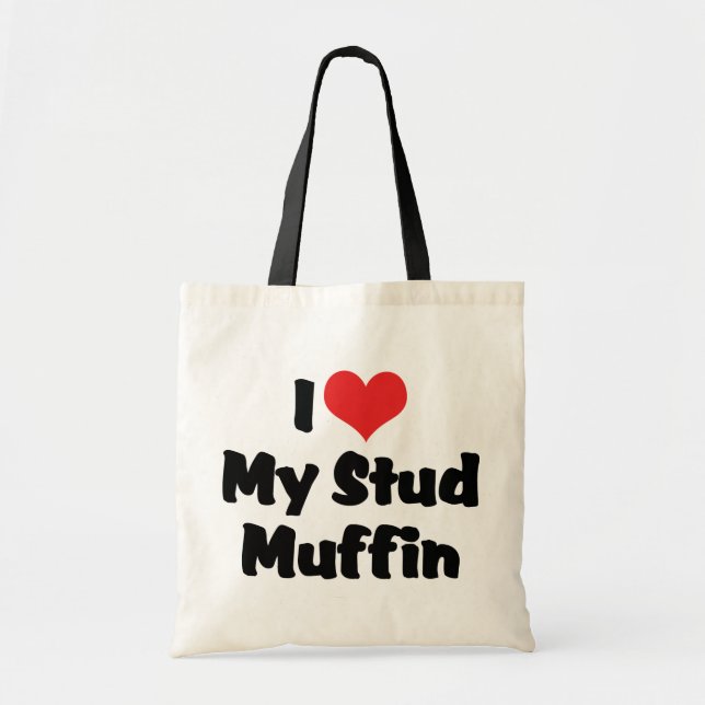 Tote Bag J'adore mon étalon (Devant)