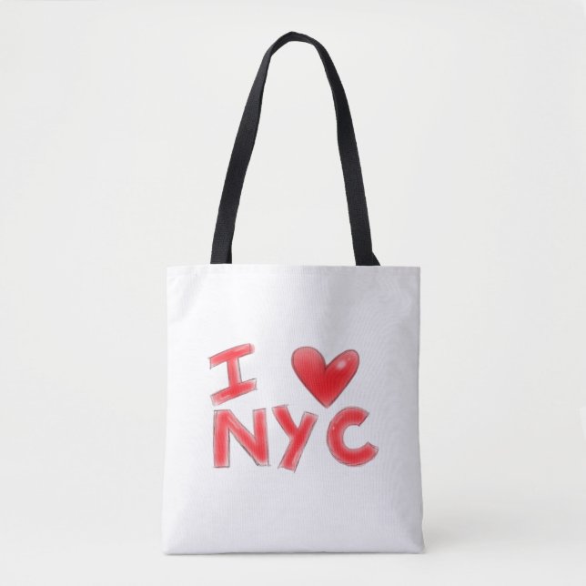 Tote Bag J'adore NYC Classique (Devant)