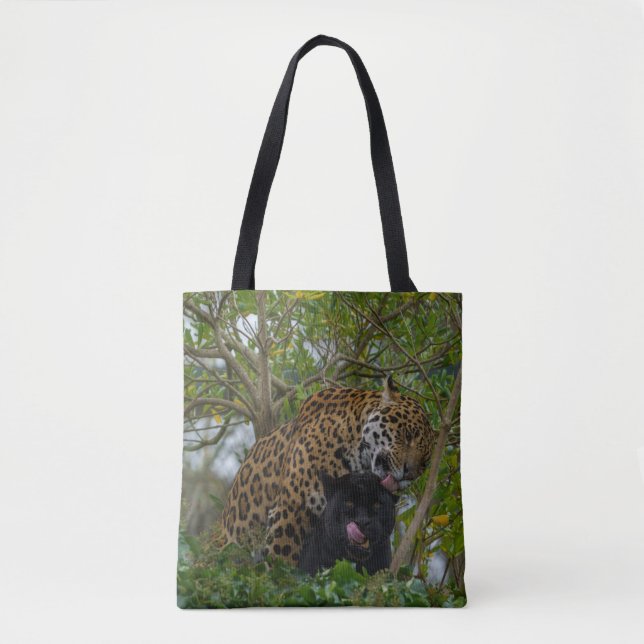 Tote Bag Jaguars In Love (Devant)