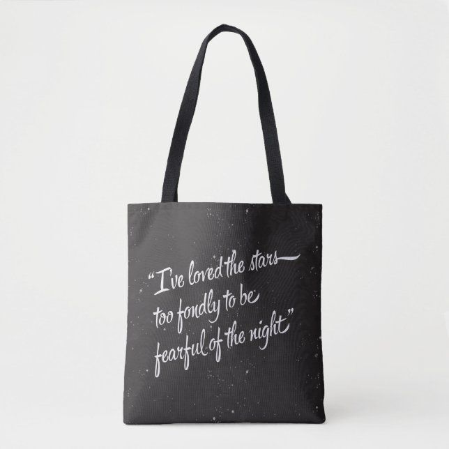 Tote Bag J'ai aimé les étoiles (Devant)