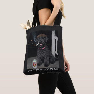Tote Bag J'ai Ce Chien En Moi, Drôle Kerry Blue Terrier