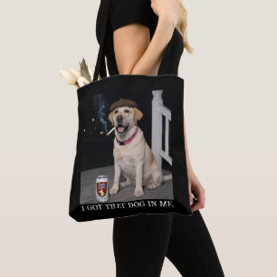 Tote Bag J'ai Ce Chien En Moi, Labrador Retriever Drôle Ani