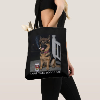 Tote Bag J'ai Ce Chien En Moi, Mème Amusant de Berger Allem