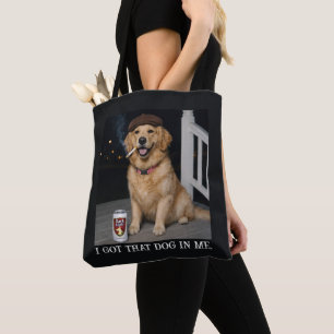Tote Bag J'ai Ce Chien En Moi, Mème Amusant de Golden Retri
