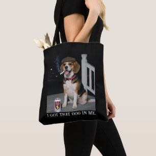 Tote Bag J'ai Ce Chien En Moi, Personnalité Amusante de Bea