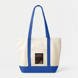 Tote Bag J'ai créé une plante monstre rétro-horreur