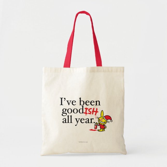 Tote Bag J'ai été Goodish toute l'année (Devant)