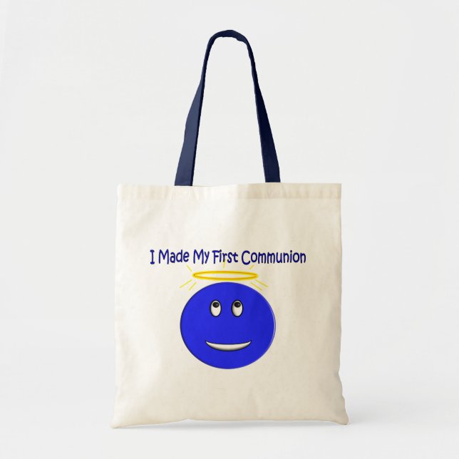 Tote Bag J'ai fait mon premier bleu de communion (Devant)