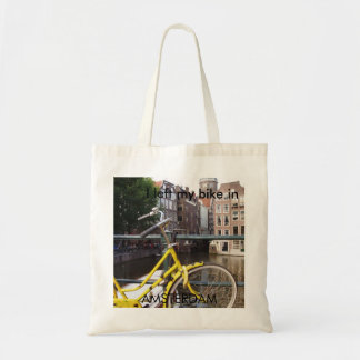 Tote Bag J'ai laissé mon vélo à AMSTERDAM