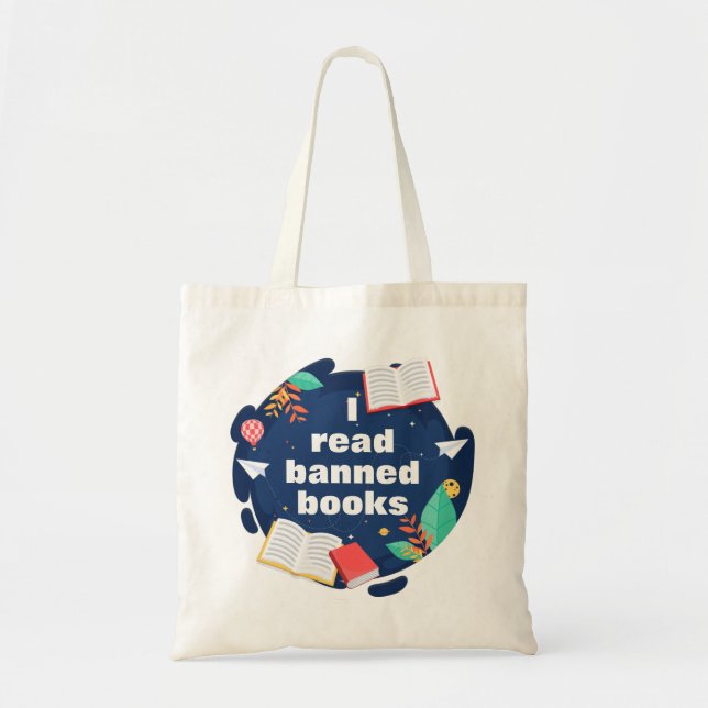 Tote Bag J'Ai Lu Des Livres Interdits Les Amateurs De Livre (Devant)