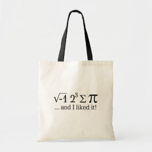 Tote Bag J'ai mangé une tarte et j'ai aimé ça Typographi