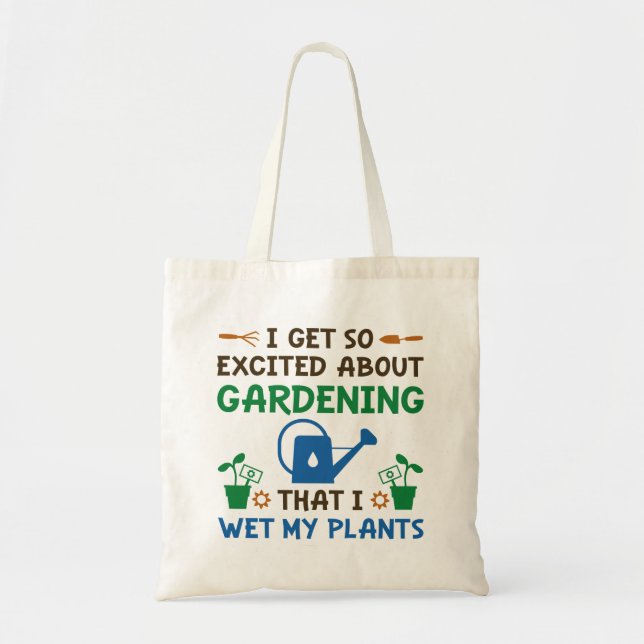 Tote Bag J'ai reçu mes Plantes (Devant)