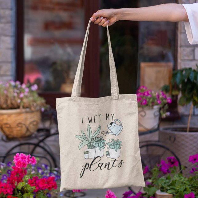 Tote Bag J'ai reçu mes Plantes (Créateur téléchargé)