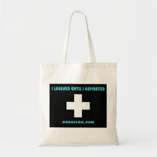 Tote Bag J'ai ri jusqu'à ce que j'aie aspiré