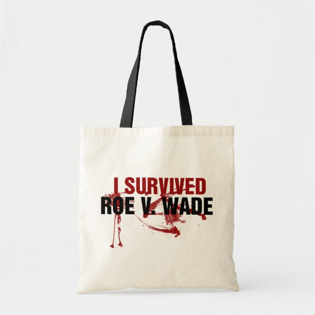 Tote Bag J'ai survécu à Roe V Wade (Devant)