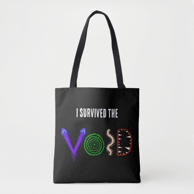 Tote Bag J'ai survécu au vide  (Devant)