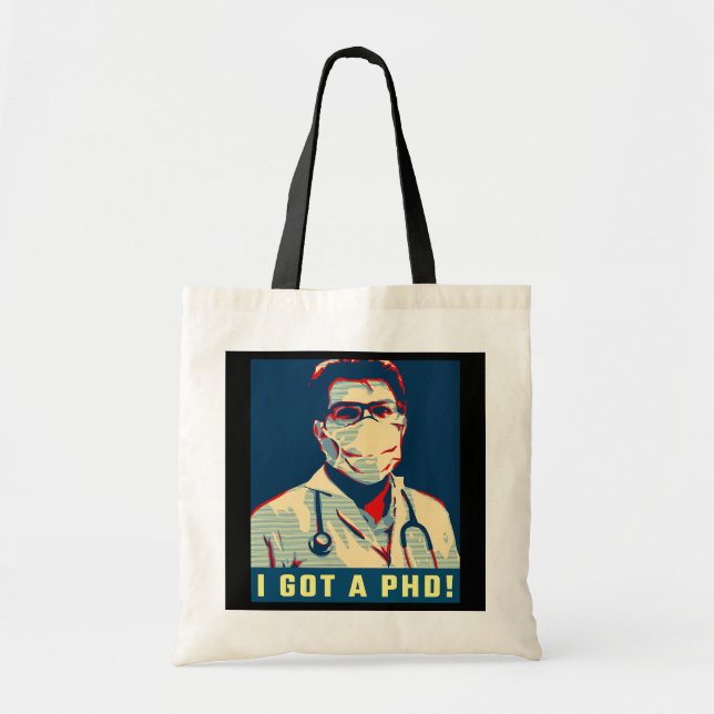 Tote Bag J'Ai Un Docteur Drôle (Devant)