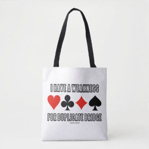 Tote Bag J'Ai Une Faiblesse Pour Le Pont En Double