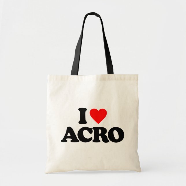 TOTE BAG J'AIME ACRO (Devant)