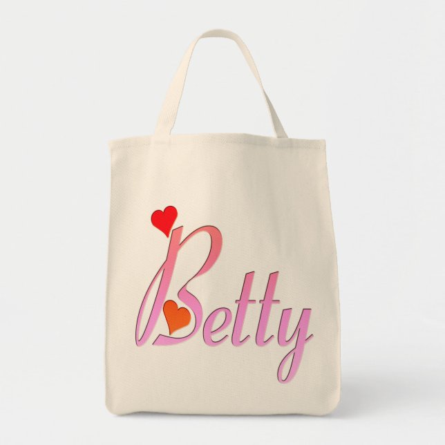 Tote Bag J'aime Betty Bag (Devant)