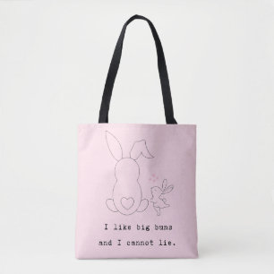 Tote Bag J'Aime Big Bun(nies)