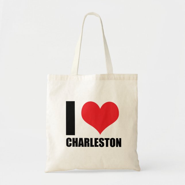 Tote Bag J'aime Charleston (Devant)