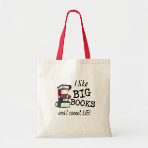 Tote Bag J'aime de GRANDS LIVRES et je ne peux pas ME