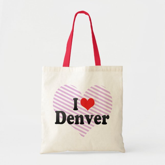 Tote Bag J'aime Denver (Devant)