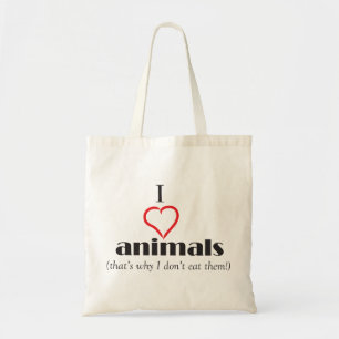 Tote Bag J'aime des animaux