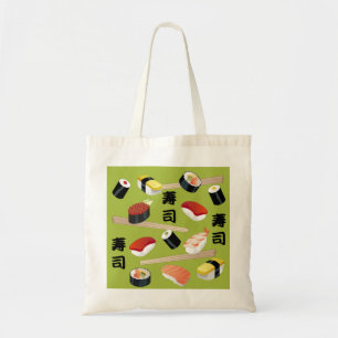 Tote Bag J'aime des sushi Fourre-tout