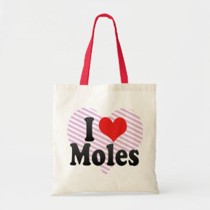 Tote Bag J'aime des taupes
