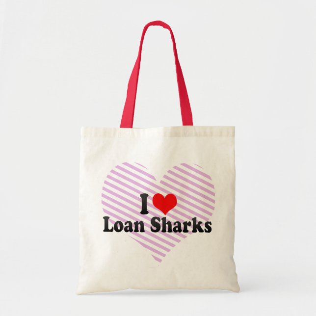 Tote Bag J'aime des usuriers (Devant)