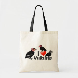 Tote Bag J'aime des vautours (Amérique du Nord)