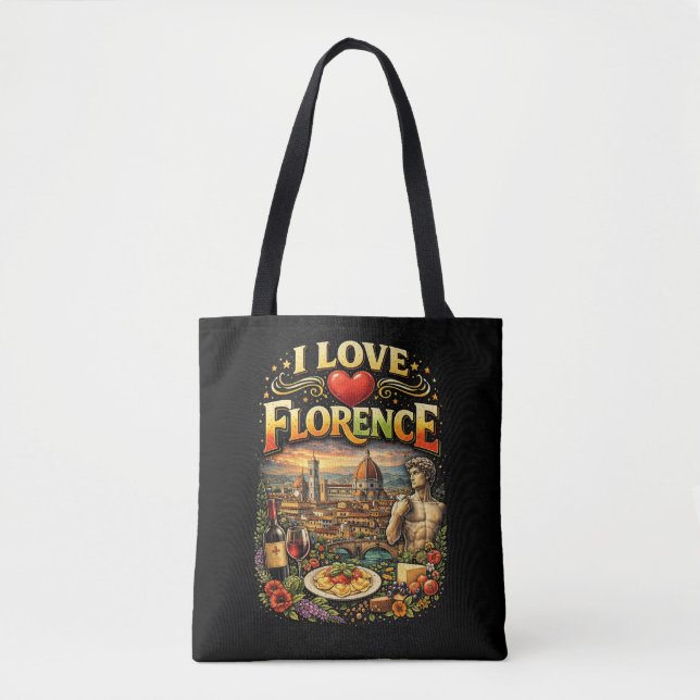 Tote Bag J'aime Florence (Devant)