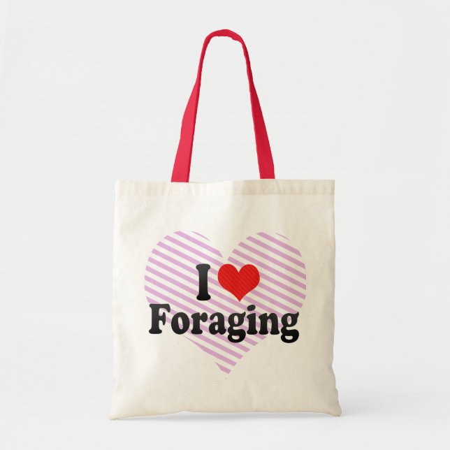 Tote Bag J'aime forager (Devant)