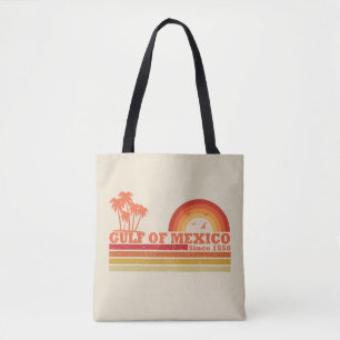 Tote Bag J'aime Golfe du Mexique est 1550 vintage
