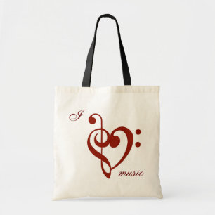 Tote Bag J'aime la musique