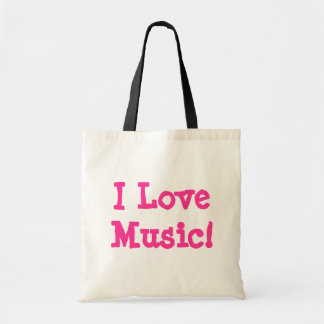 Tote Bag J'aime la musique !