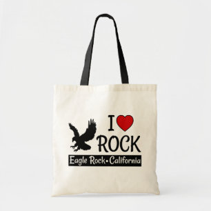 Tote Bag J'aime la roche d'Eagle, coeur de la Californie