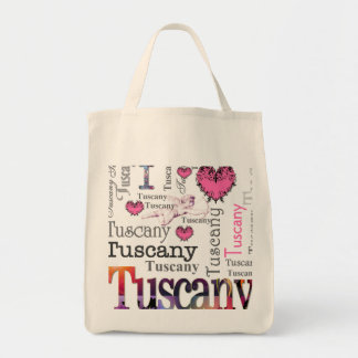 Tote Bag J'aime la Toscane