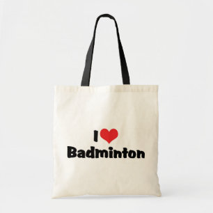 Tote Bag J'aime le badminton