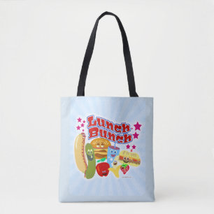 Tote Bag J'Aime Le Groupe De Déjeuners