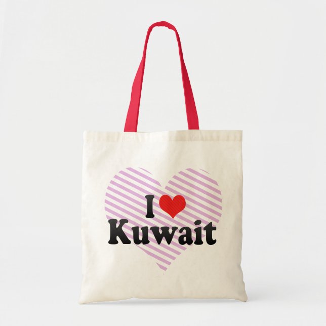 Tote Bag J'aime le Kowéit (Devant)