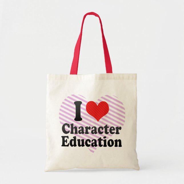Tote Bag J'aime l'éducation civique (Devant)