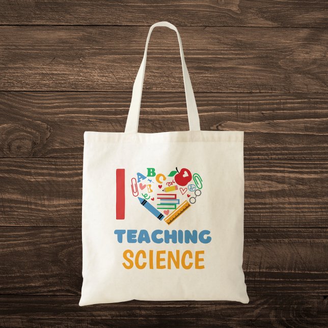 Tote Bag J'aime l'enseignement (Créateur téléchargé)