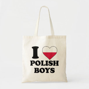 Tote Bag J'aime les garçons polonais