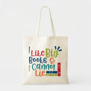 Tote Bag J'Aime Les Grands Livres